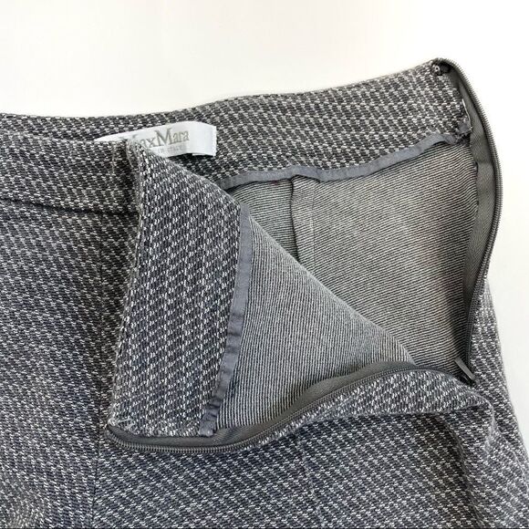 MaxMara Grey Stretch Cropped Pant - Picture 8 of 15